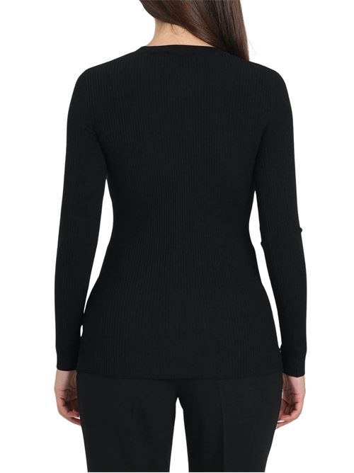 Maglia nera in lyocell Elisabetta Franchi | MK12B56E2110